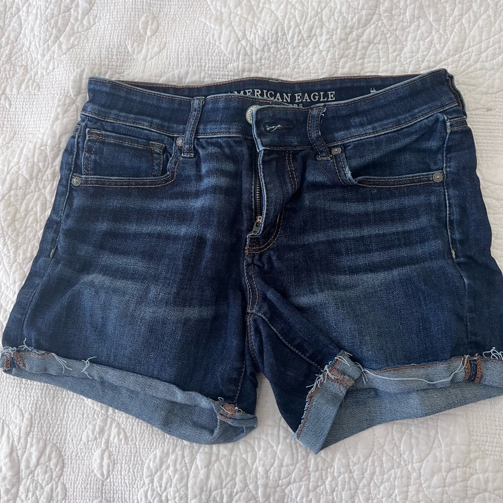 American eagle jean shorts